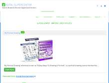 Tablet Screenshot of digitalsupercenter.com